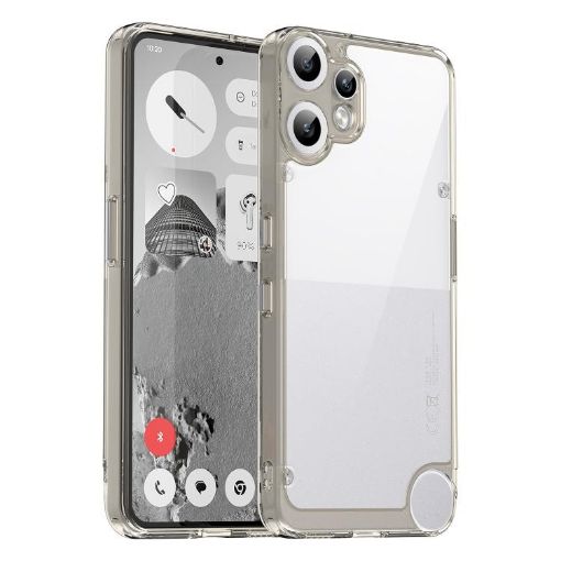Nothing CMF Phone 2 Pro Acrylic Hybrid TPU Case - Transparent Grey - 1