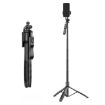Lenovo Thinkplus H18L Bluetooth Selfie Stick, Aluminum, 1.8m, Black - 1