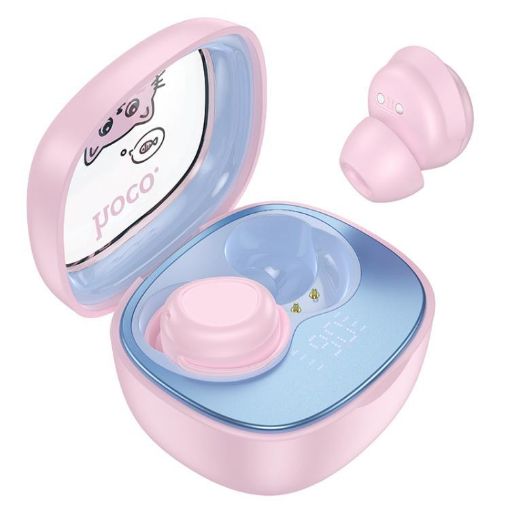 Hoco EW111 True Wireless Children Bluetooth Earphone - Pink - 1