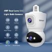 4MP HD Indoor Light Bulb Camera SriHome SH067 (White) - 2
