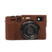 FUJIFILM X100VI Coffee Litchi Texture Silicone Protective Case - 2