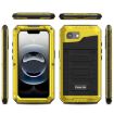 iPhone 16e Metal Hybrid Silicone Case, Four-Proof, Yellow - 2