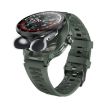 D11 1.46" Smart Watch with Bluetooth Earphone, NFC, Heart Rate (Green) - 1