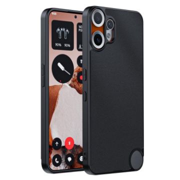 CMF Phone 2 Pro Ultra-Thin Orange Leather Case by For Nothing - 1
