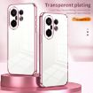 Vivo S30 Pro mini Transparent Purple Phone Case with Fine Hole Design - 3