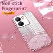 Vivo S30 Pro Mini Glitter Gradient Electroplated Case (Silver) - 4