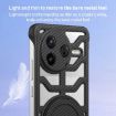 Xiaomi 14 Ultra Gold Carbon Fiber MagSafe Phone Case with Bracket - 3