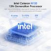 GXMO N15 Mini PC, 16GB+512GB, Intel N150, Windows 11, EU Plug - 3
