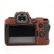 Nikon Z6III Coffee Litchi Texture Silicone Protective Case - 2