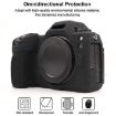 Nikon Z6III Black Litchi Texture Silicone Protective Case - 3