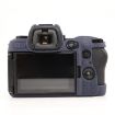 Nikon Z6III Litchi Texture Dark Blue Silicone Protective Case - 2