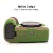 Nikon Z6III Camouflage Litchi Texture Silicone Protective Case - 6