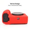 Red Litchi Texture Soft Silicone Case for Nikon Z6III - 6