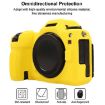Yellow Litchi Texture Soft Silicone Case for Nikon Z6III - 3