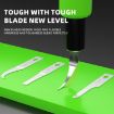 LUOWEI LW-K1 4 in 1 Motherboard CPU IC Glue Removal Knife Set - 6
