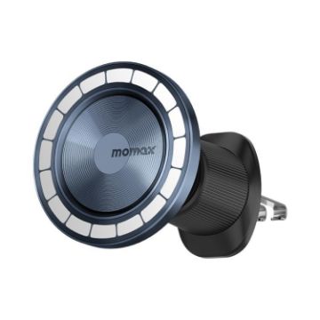 MOMAX CM35 Relaxaire Aluminum Car Aromatherapy Holder (Dark Grey) - 1