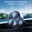 MOMAX CR12 Aromatherapy Air Outlet Ring (Dark Grey) - 2