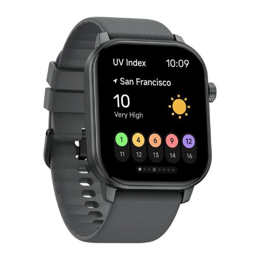 Zeblaze GTS 3 GPS Smart Watch, 2.01" Screen, 3 ATM Waterproof, Gray - 1