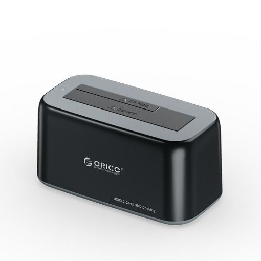 ORICO 6819C3 SATA Drive Docking Station, EU Plug (Black) - 1