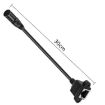 30cm XLR 5 Pin Male to RJ45 Female Audio Cable (Black) - 3
