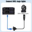 XLR 5 Pin Female to RJ45 Female Audio Cable, 30cm (Black) - 5