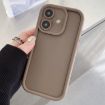 iPhone 16 Plus Coffee Shockproof Frosted TPU Case - 1