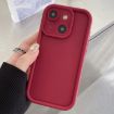 iPhone 13 Wine Red Shockproof TPU Case with Precise Hole - 1
