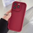 iPhone 11 Pro Max Wine Red Shockproof Frosted TPU Phone Case - 1