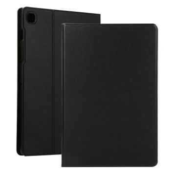 Samsung Galaxy Tab A7/T500 PU Leather Case with Holder (Black) - 1