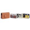 Kodak EKTAR H35/F501/F9 Leather Camera Case with Strap (Brown) - 3