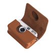 Kodak EKTAR H35/F501/F9 Leather Camera Case with Strap (Brown) - 4