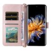 Fossibot S3 Pro Pink Leather Phone Case with 6 Card Slots & Strap - 4