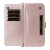 Fossibot S3 Pro Pink Leather Phone Case with 6 Card Slots & Strap - 5