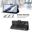 OPPO A5 5G Leather Case, Buckle Design, Black, Global Line - 3