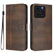 Ulefone Note 20 Pro Retro Brown Leather Phone Case with Buckle - 2