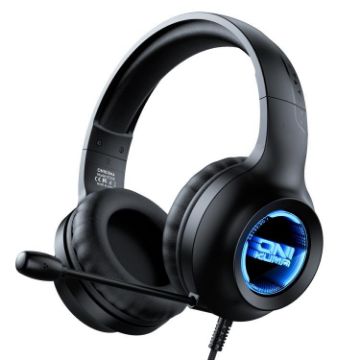 ONIKUMA X36 Game Headphones with Abyss Lamp Effect (Black) - 1