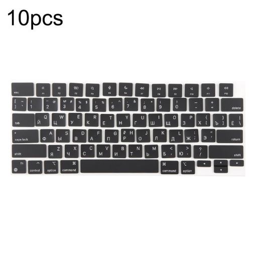 Russian Keycaps for MacBook A2681 A2941 A3113 A3114 (10pcs, US) - 1