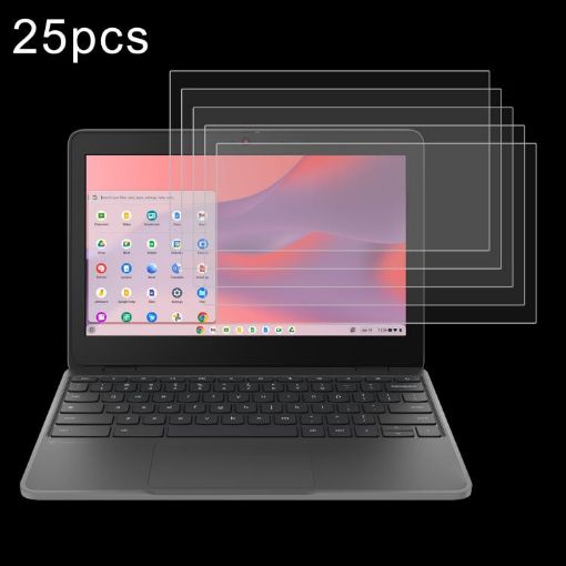 Lenovo Chromebook 100e 11.6" 25pcs 9H Tempered Glass Film - 1