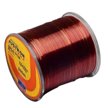 Extra Strong 0.43mm Nylon Fishing Line 500m - Wine Red - 1