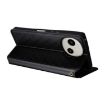 Sharp Aquos R10/R9 Flip Leather Case - Black Cubic Grid Texture - 5