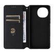 Sharp Aquos R10/R9 Flip Leather Case, Cubic Grid Texture, Silver - 3