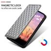 Ulefone Note 17 Pro Silver Flip Case with Cubic Grid Texture - 5