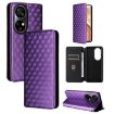 Ulefone Note 17 Pro Purple Cubic Grid Flip Leather Phone Case - 1
