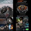 BH11 4G LTE Smart Watch, Android 8.1, 2GB+16GB, Heart Rate, Black - 5