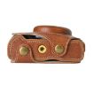 Canon G7 X Mark III Retro Leather Camera Case with Strap (Coffee) - 6