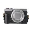 Canon G7 X Mark III/G7X3 Leather Camera Case with Strap (Black) - 4