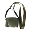 FUJIFILM X-M5 Retro Green Leather Camera Case Bag with Strap - 1