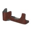 Sony ILCE7RM5/A7R5 Litchi Texture PU Leather Camera Case (Coffee) - 3