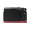 Panasonic LUMIX S9 Wine Red PU Leather Camera Half Case Base - 3