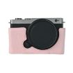 Panasonic LUMIX S9 Pink Litchi Texture PU Leather Camera Case - 1